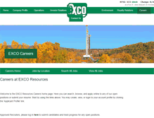 Tablet Screenshot of excoresources.hiretouch.com